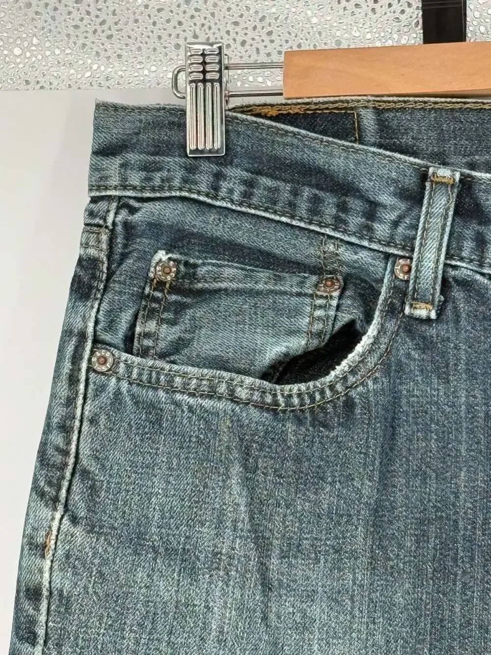 Levi's 559 Relaxed Straight Leg Jeans Mens Size 34x30 Blue Denim